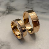 Wedding rings bands by Custom Made to Order 14gr