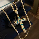 Pendant Rustic Cross Trunk by Custom Made to Order 15gr