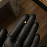 Bead Diamond Cut 5mm / 0.17gr Yellow Gold &