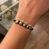 Diamond Cut Bead 5 mm Yellow Gold 18K