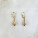 Candongas Lagrima 1.15gr / 1 1/2 in / Oro Amarillo 18K