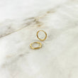 Hoop Earrings Smooth Hoop 0.6gr / 1.1cm / 18K Yellow Gold ©