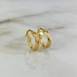 Hoop Earrings Carly 1.35gr / 1.3cm / Punta Raya Yellow Gold