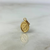 Pendant Letter Z 0.55gr / 1.7cm / Yellow Gold Stamped