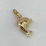 Pendant Dolphin 0.45gr / 2cm / Smooth Yellow Gold $