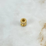 Herraje Tornillo de Arena 2.25gr / 0.85cm / 8mm Circones Blancos Oro Amarillo ©