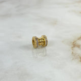 Herraje Tornillo de Arena 2.25gr / 0.85cm / 8mm Circones Blancos Oro Amarillo ©