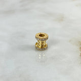 Herraje Tornillo de Arena 2.25gr / 0.85cm / 8mm Circones Blancos Oro Amarillo ©