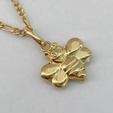 Pendant Bee 0.55gr / 2cm / Smooth Yellow Gold $