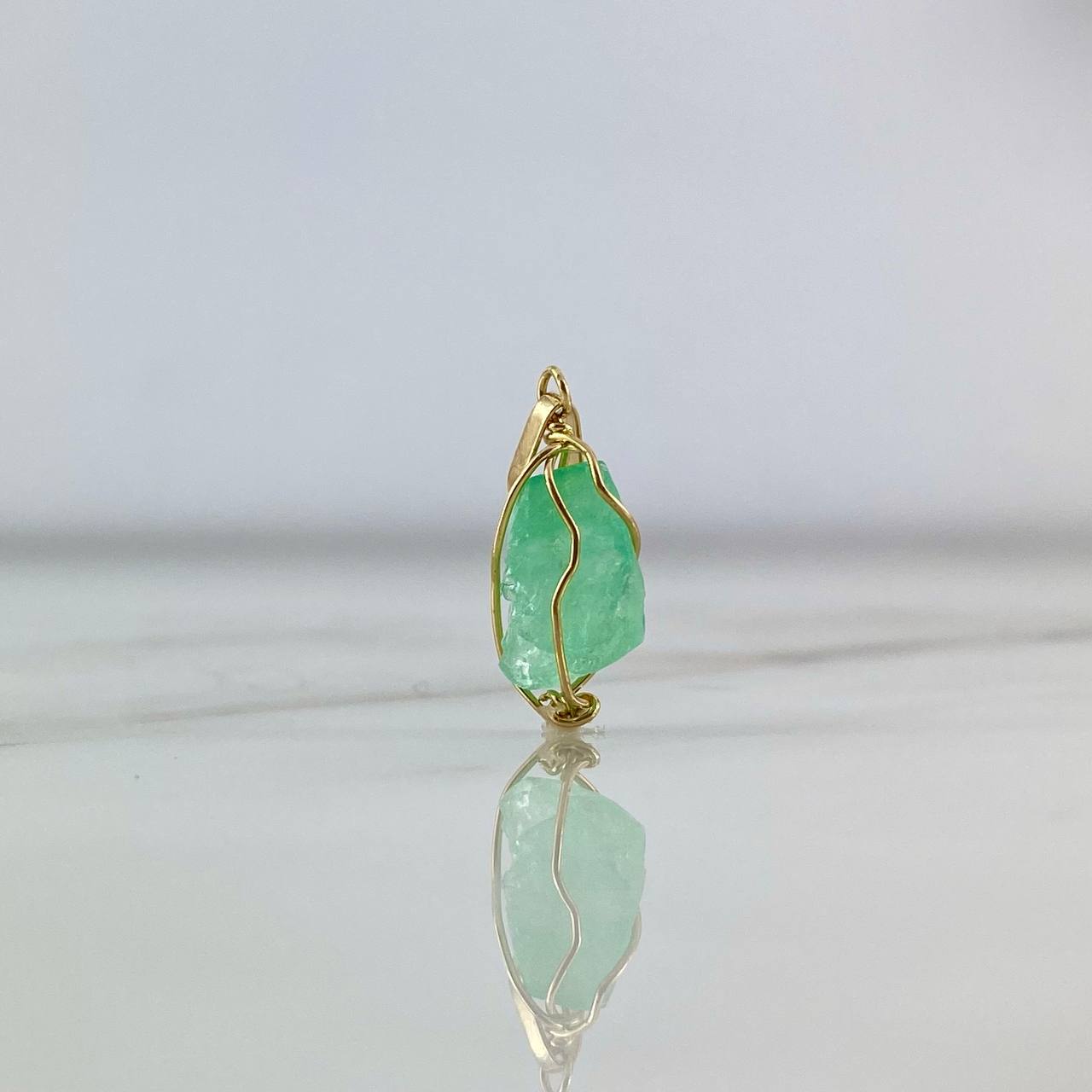 <i>Dije</i> <i>Morralla Esmeralda</i> Large 18K Yellow Gold <i>(Jewelry)</i> ©