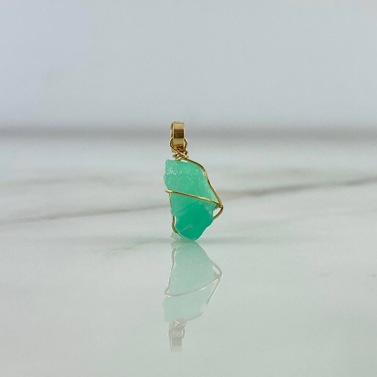 <i>Dije</i> <i>Morralla Esmeralda</i> Large 18K Yellow Gold <i>(Jewelry)</i> ©