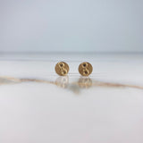 Topos Infinito 0.65gr / Diamantado Oro Amarillo &