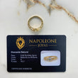Ring BV 3.68gr / T6 1/2 / Diamond 60pts Yellow Gold (Jewelry Offer) &