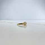Ring BV 3.68gr / T6 1/2 / Diamond 60pts Yellow Gold (Jewelry Offer) &