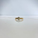 Ring BV 3.68gr / T6 1/2 / Diamond 60pts Yellow Gold (Jewelry Offer) &