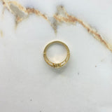 Ring BV 3.68gr / T6 1/2 / Diamond 60pts Yellow Gold (Jewelry Offer) &