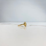 BV Ring 4.08gr / T5 1/4 / Diamond 25pts Yellow Gold (Jewel) &