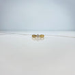 Anillo Solitario Lineas 2.97gr / T5 / Diamante 27pts Oro Amarillo (Joya) &