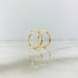 Candongas Asby 1.4gr / 1in / Oro Amarillo 18K *