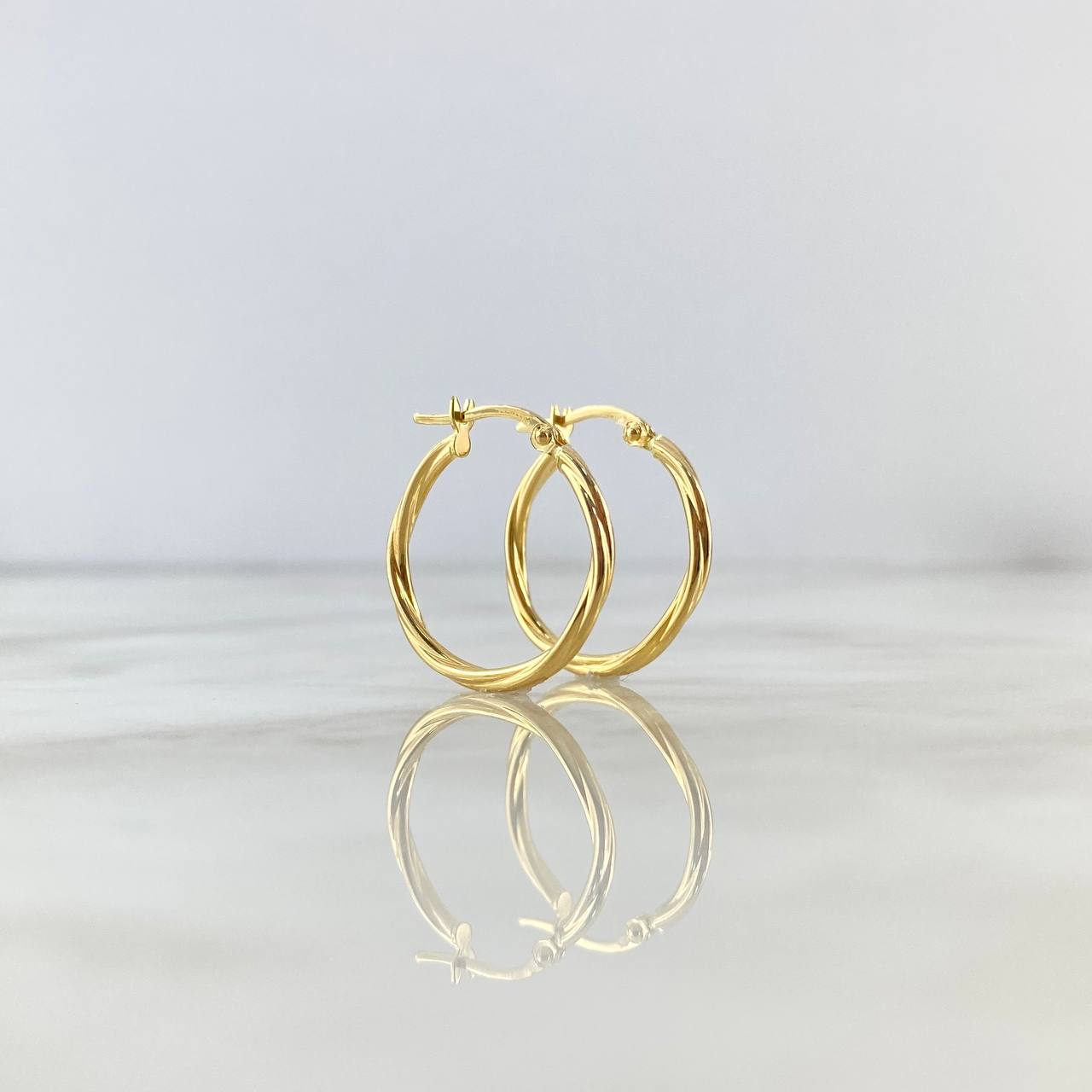 Lui Hoop Earrings 1.4gr / 2.2cm / 18K Gold