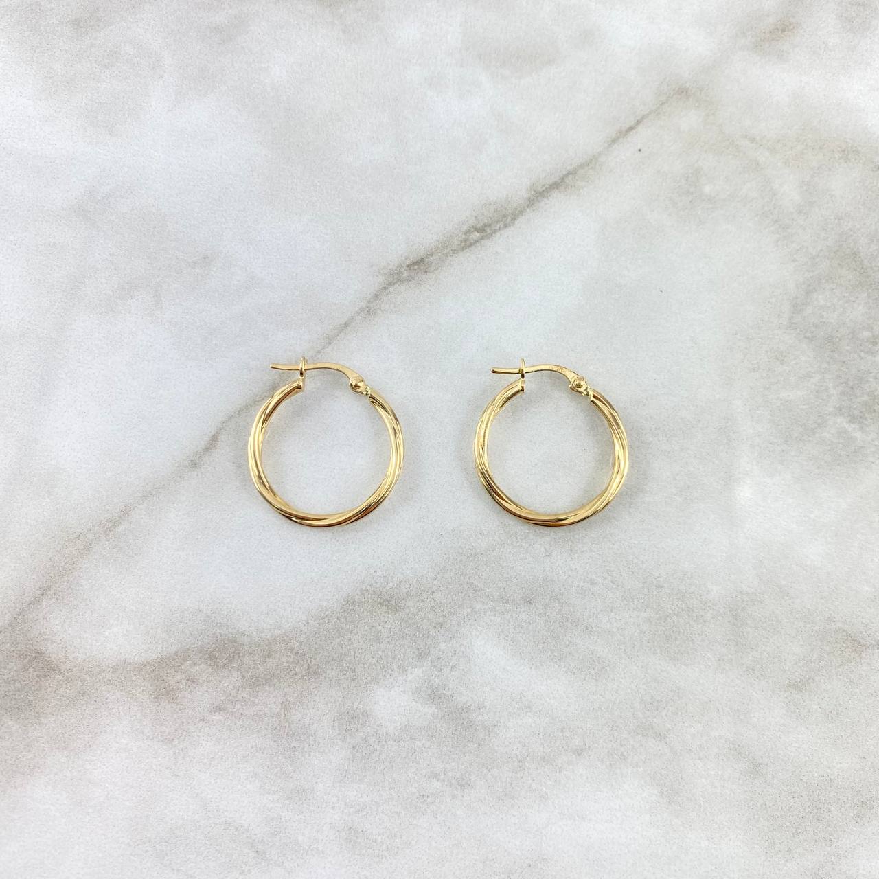 Lui Hoop Earrings 1.4gr / 2.2cm / 18K Gold