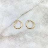 Lui Hoop Earrings 1.4gr / 2.2cm / 18K Gold