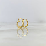 Mary Hoop Earrings 1.1gr / 18K Gold