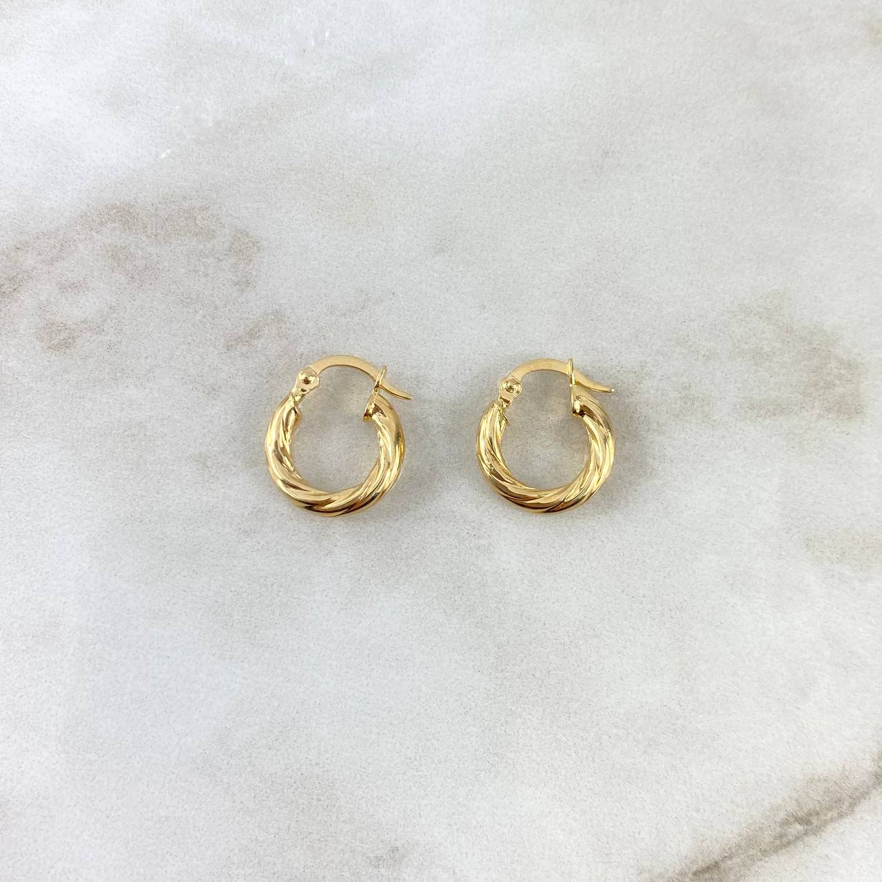 Mary Hoop Earrings 1.1gr / 18K Gold