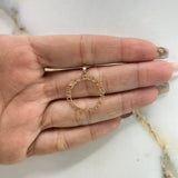 Pendant Amor Love 1.45gr / 3cm / Polished Rose Gold &