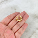Piercing Earcuff Simulator 1.8gr / 1.7cm / 5mm Beads Polished Yellow Gold (Jewel)