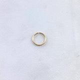 Piercing Aro Liso 0.2gr / 9mm Oro Amarillo Nac.Esp. 18K (Joya)