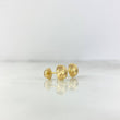 Stud Earrings Medium Bead 0.6 g / in / 5.8 mm Yellow Gold 18K