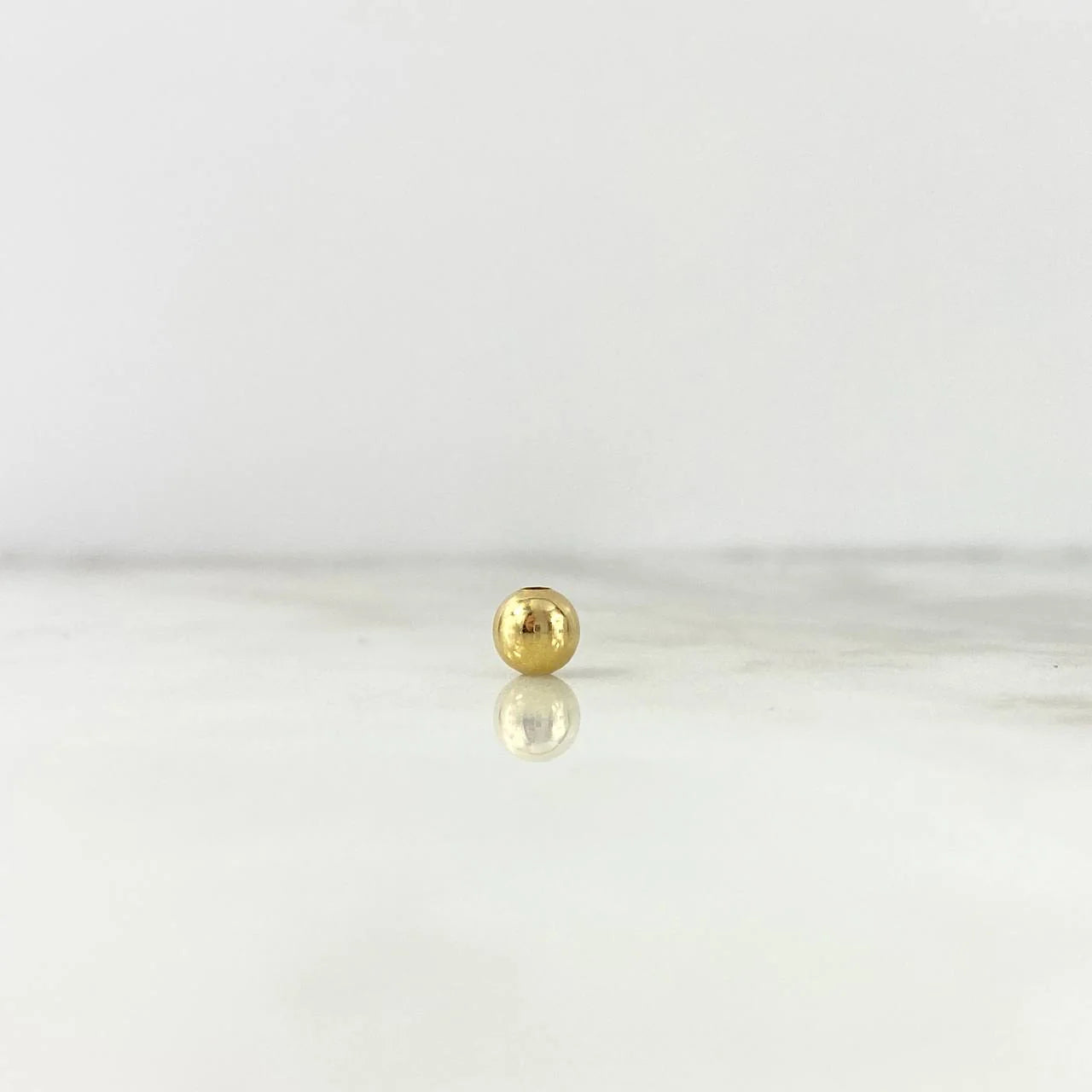 Bola 5mm Lisa 5mm Oro Amarillo 18K
