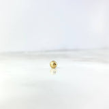 Bead Polished 4mm / 0.085gr Yellow Gold