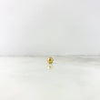 Bola Lisa 6mm  Oro Amarillo 18K *