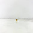 Bead Polished 6mm / 0.2gr Yellow Gold