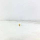 Bead 3mm Diamond Cut 3mm Yellow Gold 18K