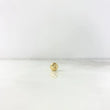 Bola 6mm Diamantada 6mm Oro Amarillo 18K