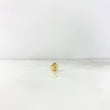Bead Diamond Cut 6mm / 0.22gr Yellow Gold
