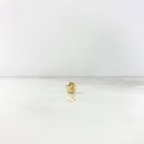 Diamond Cut Bead 7mm Yellow Gold 18K *
