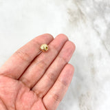 Diamond Cut Bead 8mm 0.4gr / 18K Gold