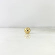 Bola Diamantada 8 mm Oro Amarillo 18K