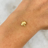 Charm Skull 0.5gr / 1cm / Yellow Gold
