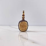 Pendant Buchanan's Bottle 19.25gr / 5cm / Orange Zircons Yellow Gold (Offer) &