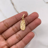 Pendant Virgen Del Carmen 2.1gr / 3cm / Yellow Gold &