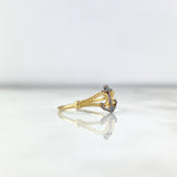 Anchor Ring 1.9gr / T7 1/2 / Nautical Knot Yellow Gold