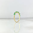 Ivy Ring 2.5gr / T8 / Emeralds 57pts Yellow Gold (Jewel)