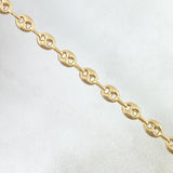 Pulso GC 3.25gr / 8 1/4 in / 4.6mm Oro Amarillo 18K *