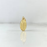 Pendant Miraculous Virgin 0.95gr / 2cm / Yellow Gold ©