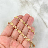Cadena Gc 12.4gr / 20 3/4 in / 6.2mm Tres Oros 18K ©